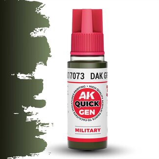AK interactive DAK Green Quickgen Paint - 18ml - AK17073 - image