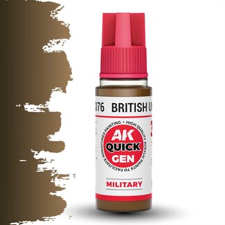 AK interactive British Uniform Quickgen Paint - 18ml - AK17076 - image