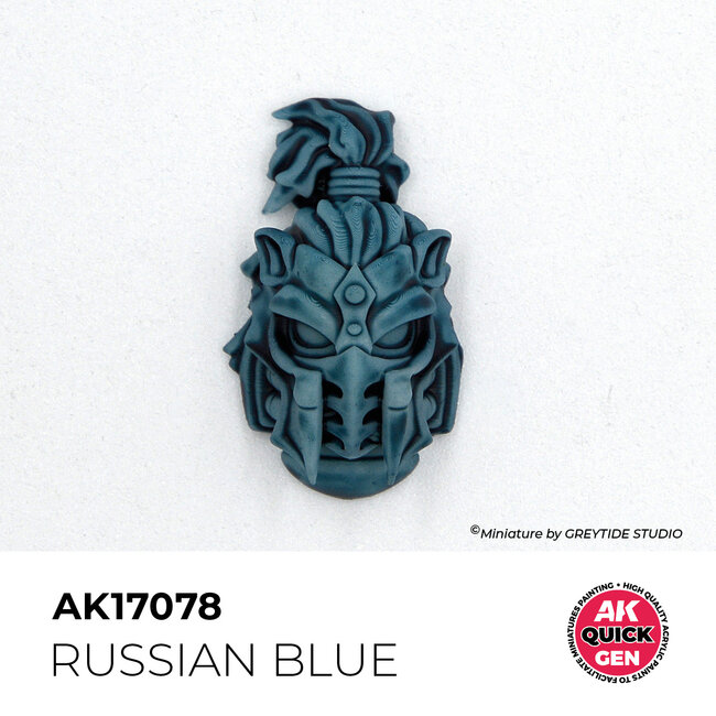 AK interactive Russian Blue Quickgen Paint - 18ml - AK17078