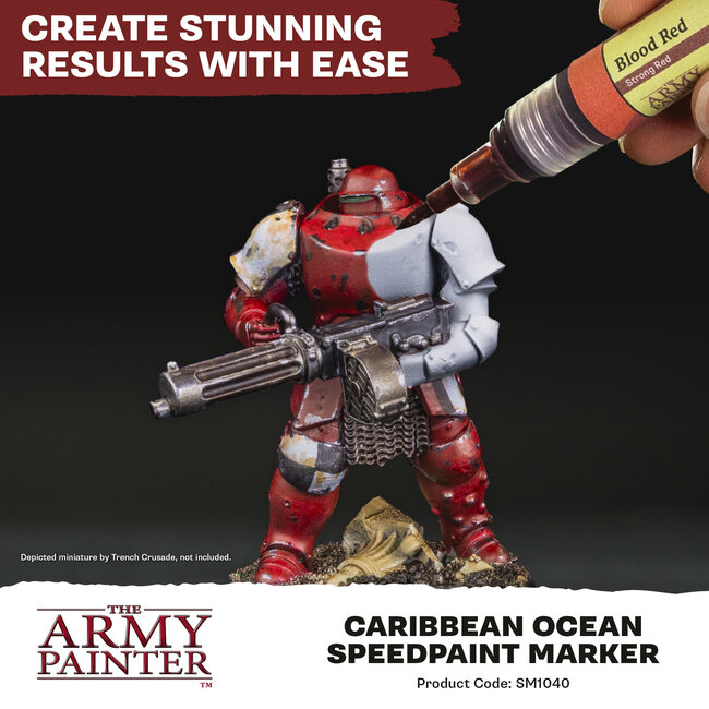 The Army Painter Caribbean Ocean Speedpaint Marker - SM1040P