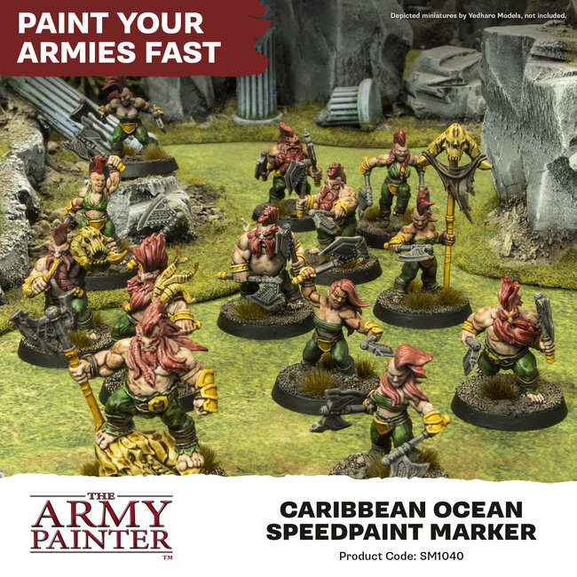 The Army Painter Caribbean Ocean Speedpaint Marker - SM1040P