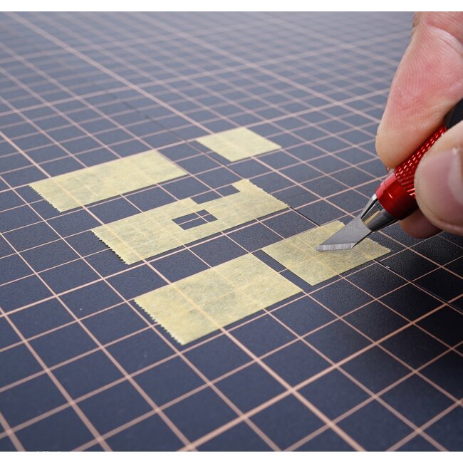 Madworks A2 Foldable Cutting Mat - Black-White - MH-28