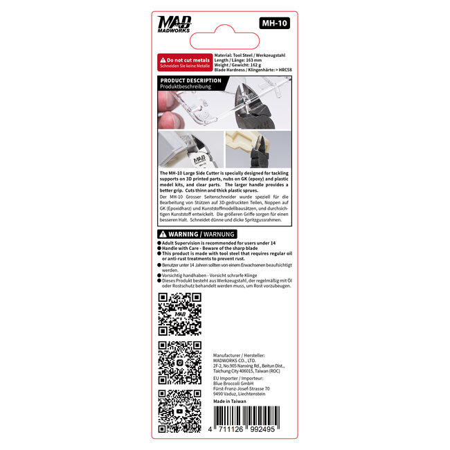 Madworks Large Side Cutter - MH-10