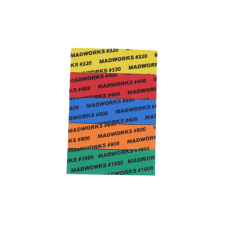 Madworks 2mm Sanding Sponge Combo Pack Standard - 4x 320/400/600/800/1000  - SP2-000 - image