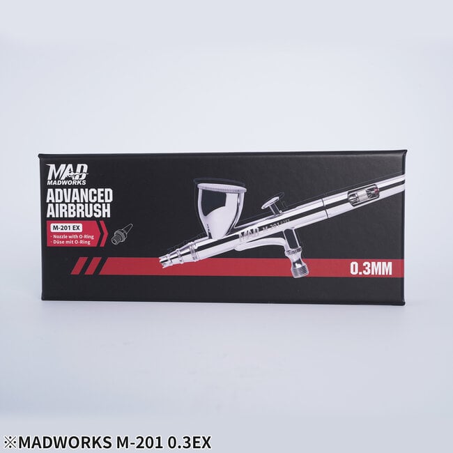 Madworks M-201 EX Double Action Airbrush - 0,3mm - M-201EX