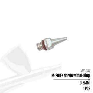 Madworks Replacement Nozzle with O-Ring 0.3 mm for M-201EX - AC-001 - image