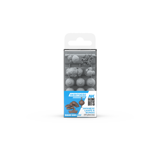 AK interactive Japanese Lamps & Bonsai Basing Bits - 19x - AKBIT0030