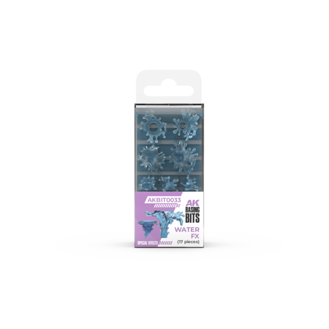 AK interactive Water FX Basing Bits - 17x - AKBIT0033