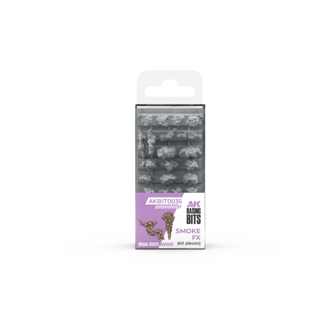 AK interactive Smoke FX Basing Bits - 35x - AKBIT0035