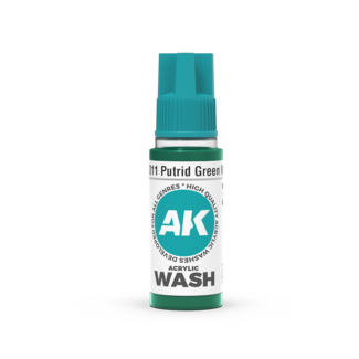 AK interactive Putrid Green 3GEN Wash - 18ml - AK19311 - image
