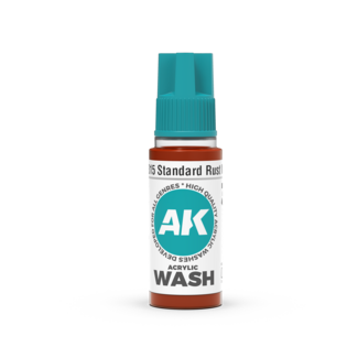 AK interactive Standard Rust 3GEN Wash - 18ml - AK19315 - image