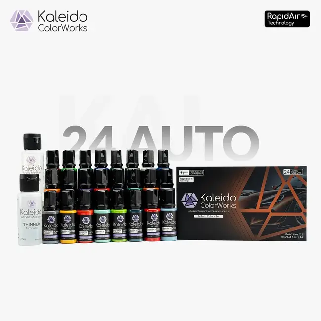 Kaleido Colorworks Auto Colors Set - 26 colors - 20ml - 48702
