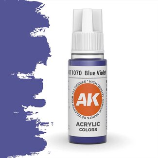 AK interactive Blue Violet Acrylic Modeling Colors - 17ml - AK11070 - image