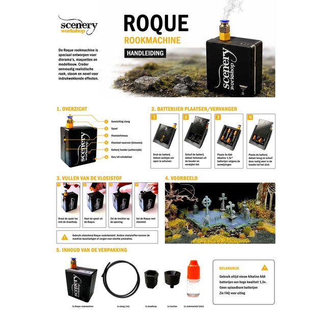 Scenery Workshop Roque - rookmachine