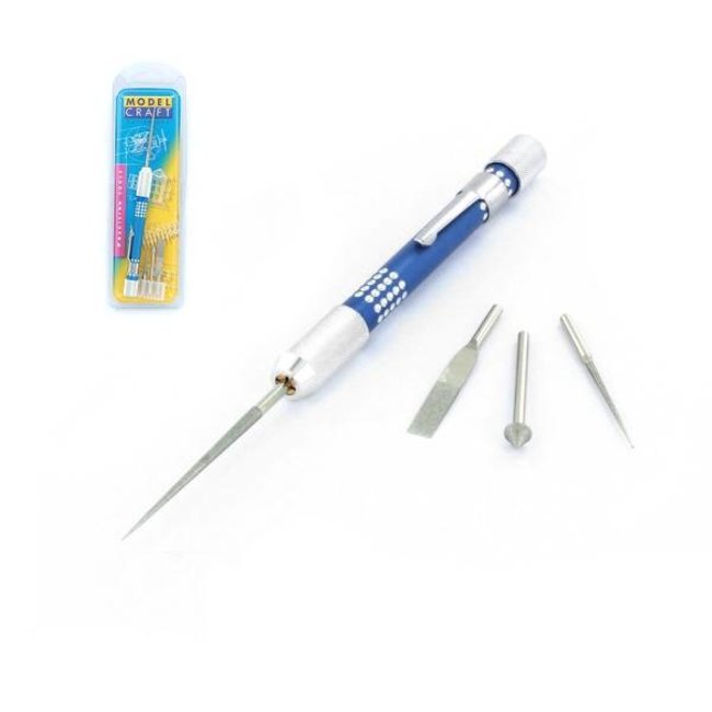 Model Craft Diamond Reamer and File Set - PFL6009