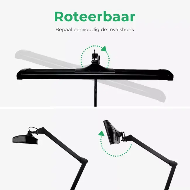 SBR Professional Daglichtlamp Zwart