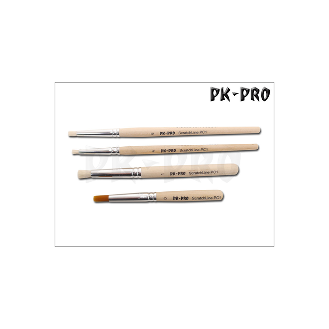 PK-Pro Scratchline PC1 Brush - Set - 4x - PK-402014