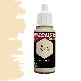 The Army Painter Ivory White John Blanche Fanatic Acrylic Paint- 18ml - WP4001P - image
