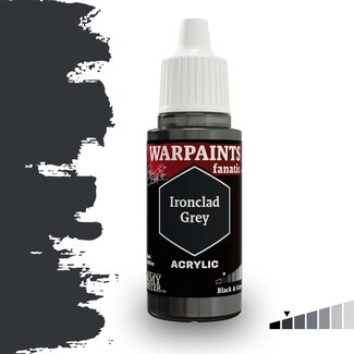 The Army Painter Ironclad Grey John Blanche Fanatic Acrylic Paint- 18ml - WP4002P - image