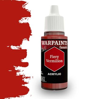 The Army Painter Fiery Vermilion John Blanche Fanatic Acrylic Paint- 18ml - WP4010P - image