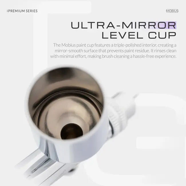 Gaahleri GHPM-Mobius TG Premium Series Trigger Airbrush - 0.5mm - 44070 - GAA-44070