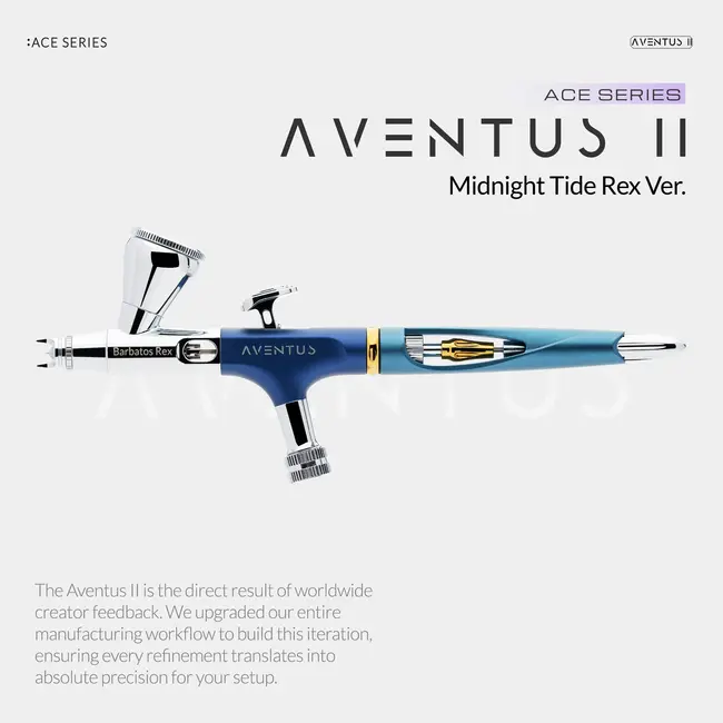 Gaahleri Aventus Midnight Tide Rex Airbrush - 0.2 & 0.4mm - GAA-45732