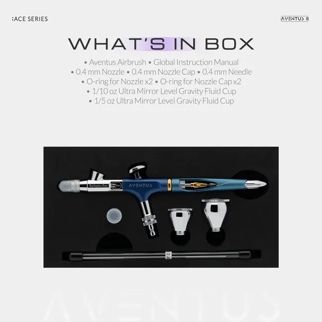 Gaahleri Aventus Midnight Tide Rex Airbrush - 0.2 & 0.4mm - GAA-45732