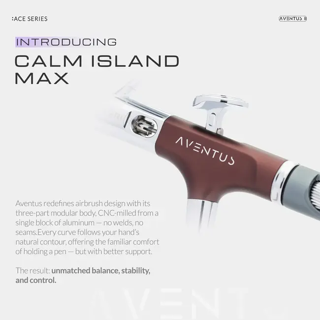 Gaahleri Aventus Crimson Crown Airbrush - 0.2 & 0.4mm - GAA-45770