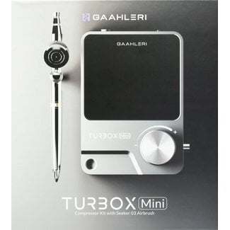 Gaahleri TurboX Mini Compressor & Seeker 03 Airbrush Set - GAA-47606 - image