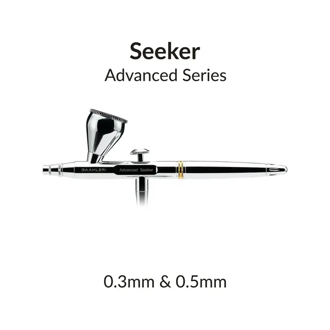 Gaahleri TurboX Mini Compressor & Seeker 03 Airbrush Set - GAA-47606