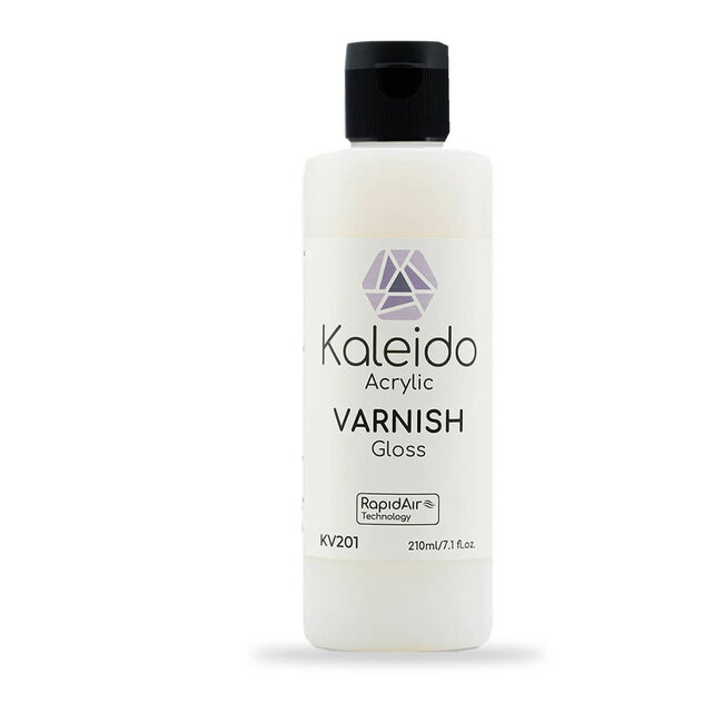 Kaleido Colorworks Kaleido Colorworks Gloss Clear Coat Varnish - 210ml - KV201