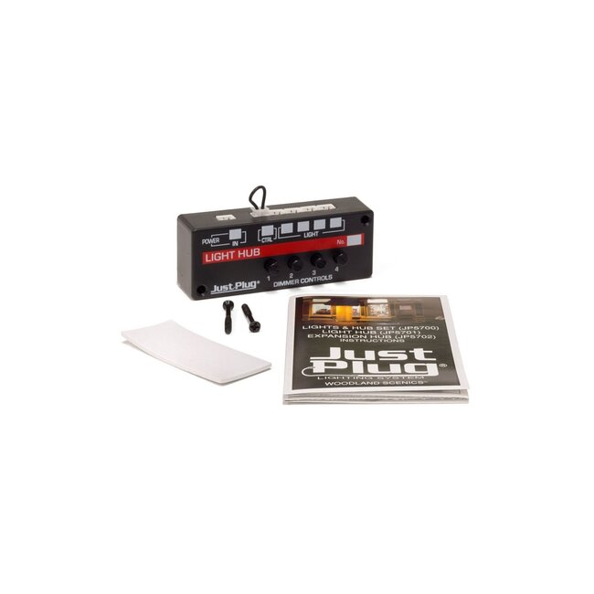 Woodland Scenics Just Plug Light Hub – 4 Ports – JP5701