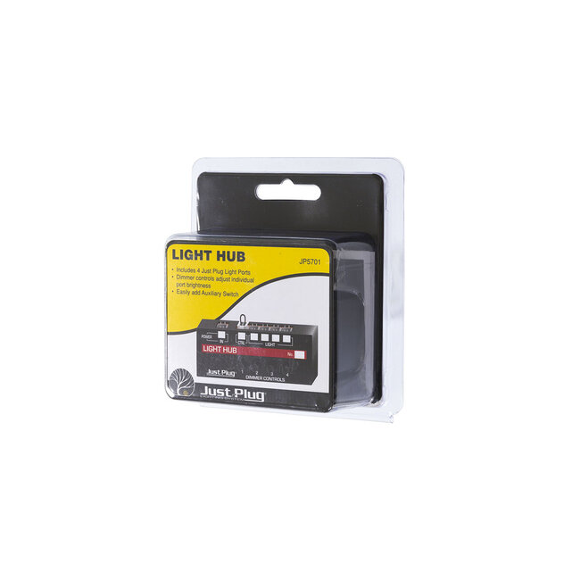 Woodland Scenics Just Plug Light Hub – 4 Ports – JP5701