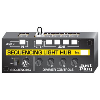 Woodland Scenics Just Plug Sequencing Light Hub – 4 Ports – JP5680 - image