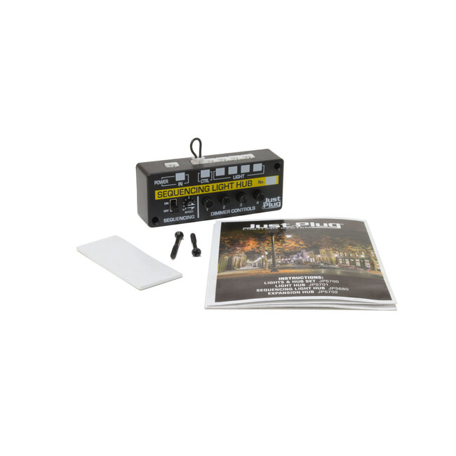 Woodland Scenics Just Plug Sequencing Light Hub – 4 Ports – JP5680