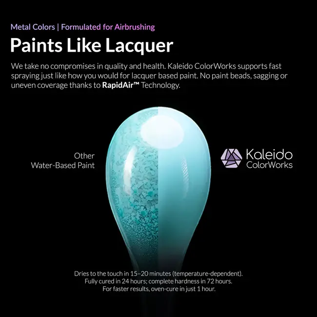 Kaleido Colorworks Metal Colors Set – 12 colors - 20ml – 48719