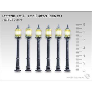 Tabletop-Art Lanterns set 1 - Small street lanterns - TTA601055 - image