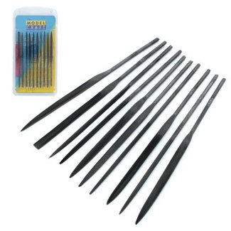 Model Craft Needle Files - 10x - PFL6001