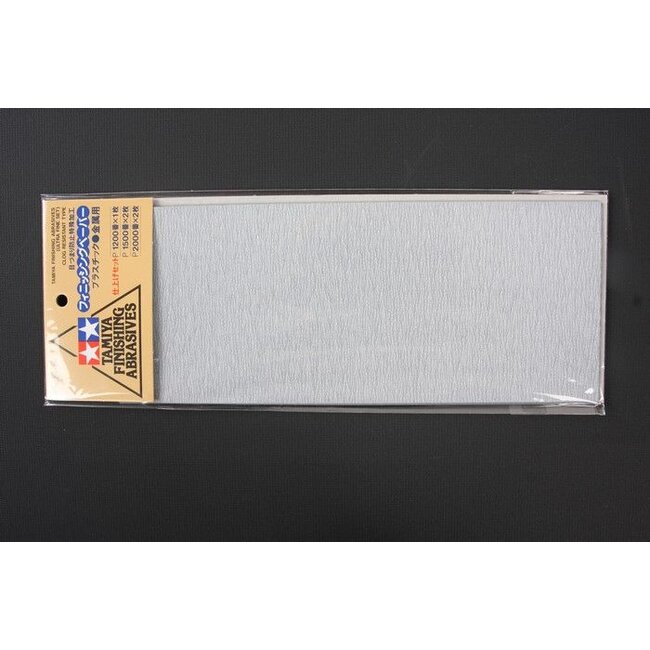 Tamiya Finishing Abrasives Ultra Fine - 5x - 87024