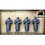 Mini Monsters Knights Statue - 4x - MM-0026