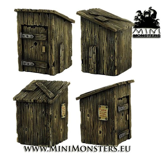 Mini Monsters Outhouse - MM-0042