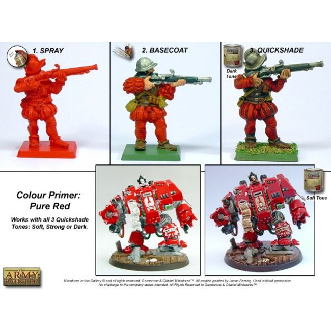 The Army Painter Pure Red - Color Primer - CP3006