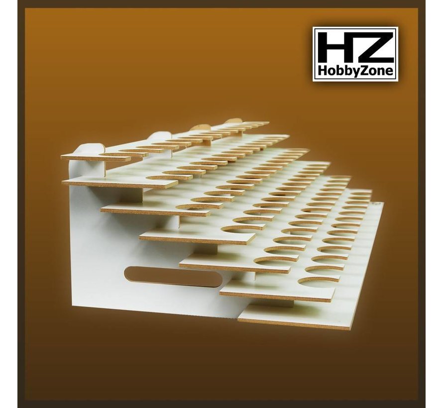 Hobbyzone Paint Stand 26mm pots of paint rack S1s Scenery