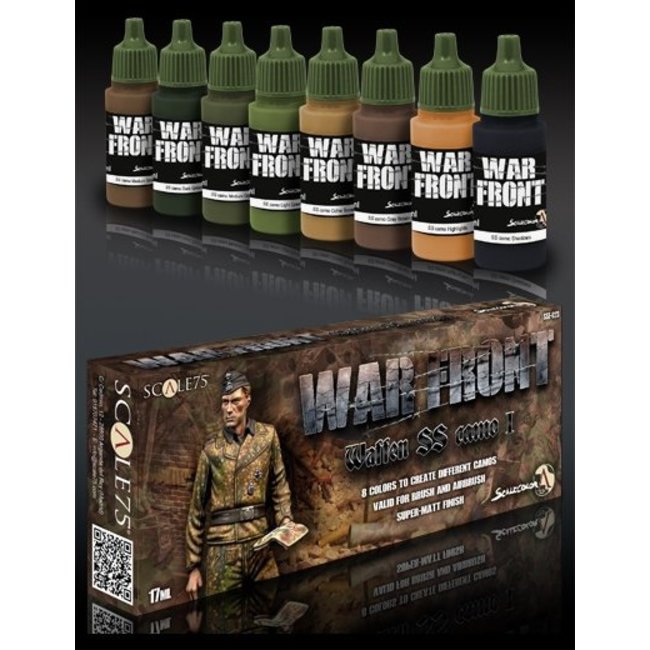 Scale 75 War Front Waffen SS Camo I - 8 colors - 17ml - SSE-023