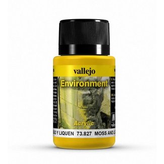 Vallejo Moss and Lichen Environment Effects Weathering Effects - 40ml - 73827