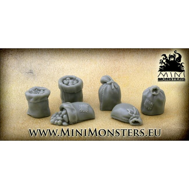 Mini Monsters Sacks - 6x - MM-0046