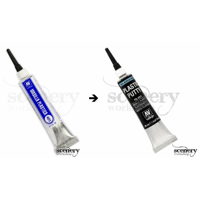 Vallejo Plastic Putty - 20ml - 70401