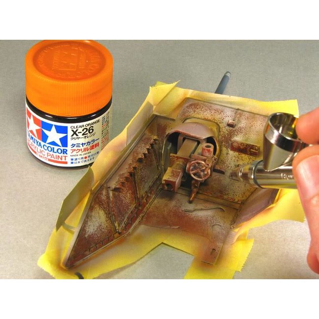 Tamiya Clear Orange - X-26 - 23ml - TAM 81026