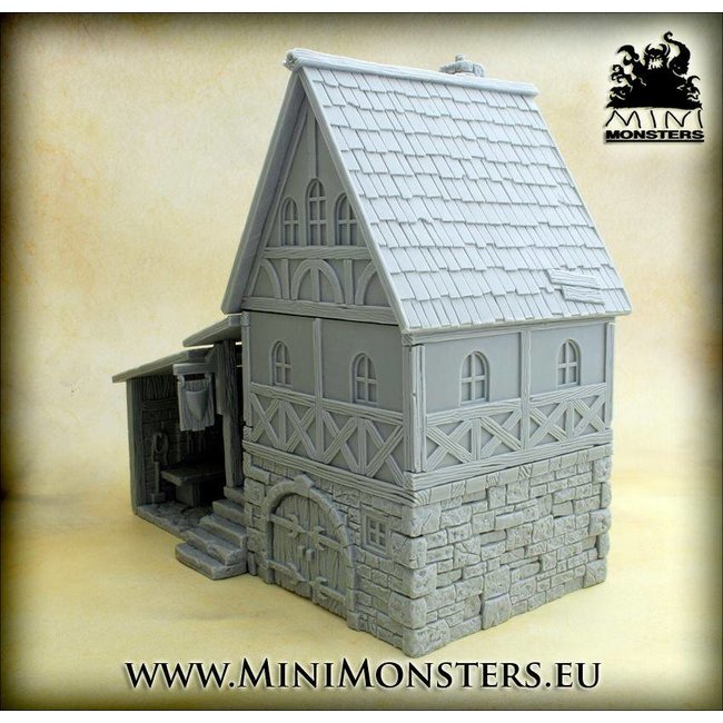Mini Monsters Medieval Blacksmith House - MM-0028