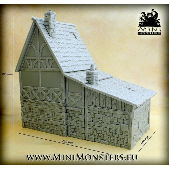 Mini Monsters Medieval Blacksmith House - MM-0028